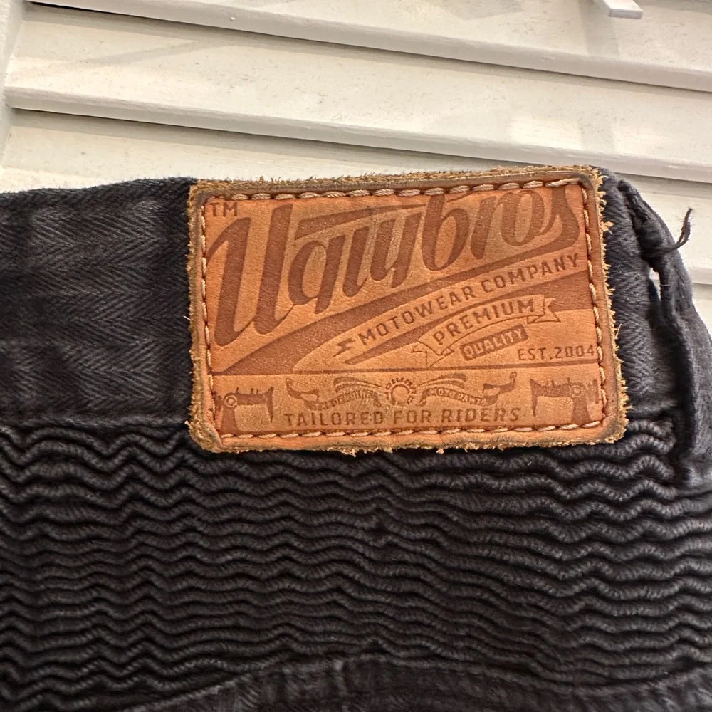 Uglybros Motorpool Black Motorcycle Riding Jeans - Picture 5 of 8